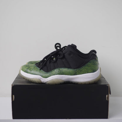 Jordan 11 Retro Low Green Snakeskin (7.5M)