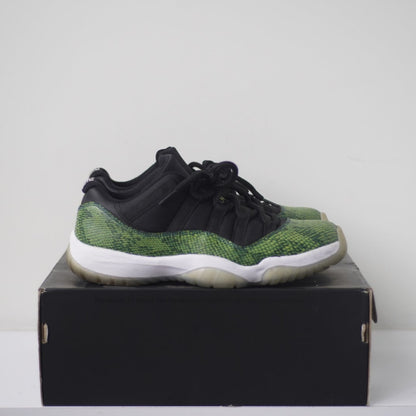 Jordan 11 Retro Low Green Snakeskin (7.5M)