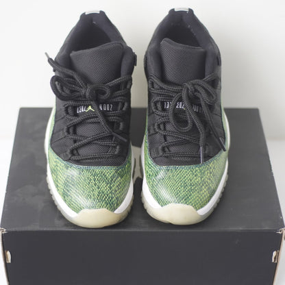 Jordan 11 Retro Low Green Snakeskin (7.5M)